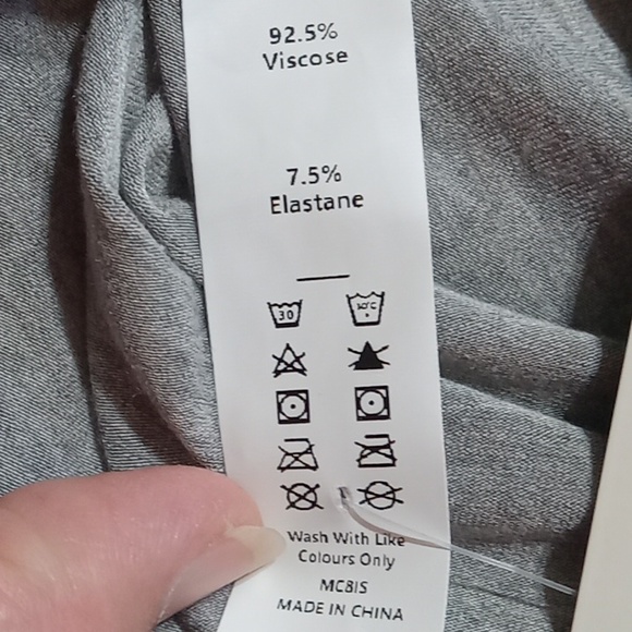 HALARA Womens Top Turtleneck Gray New Shirt Workout Yoga Athleticwear MEDIUM - Picture 5 of 5